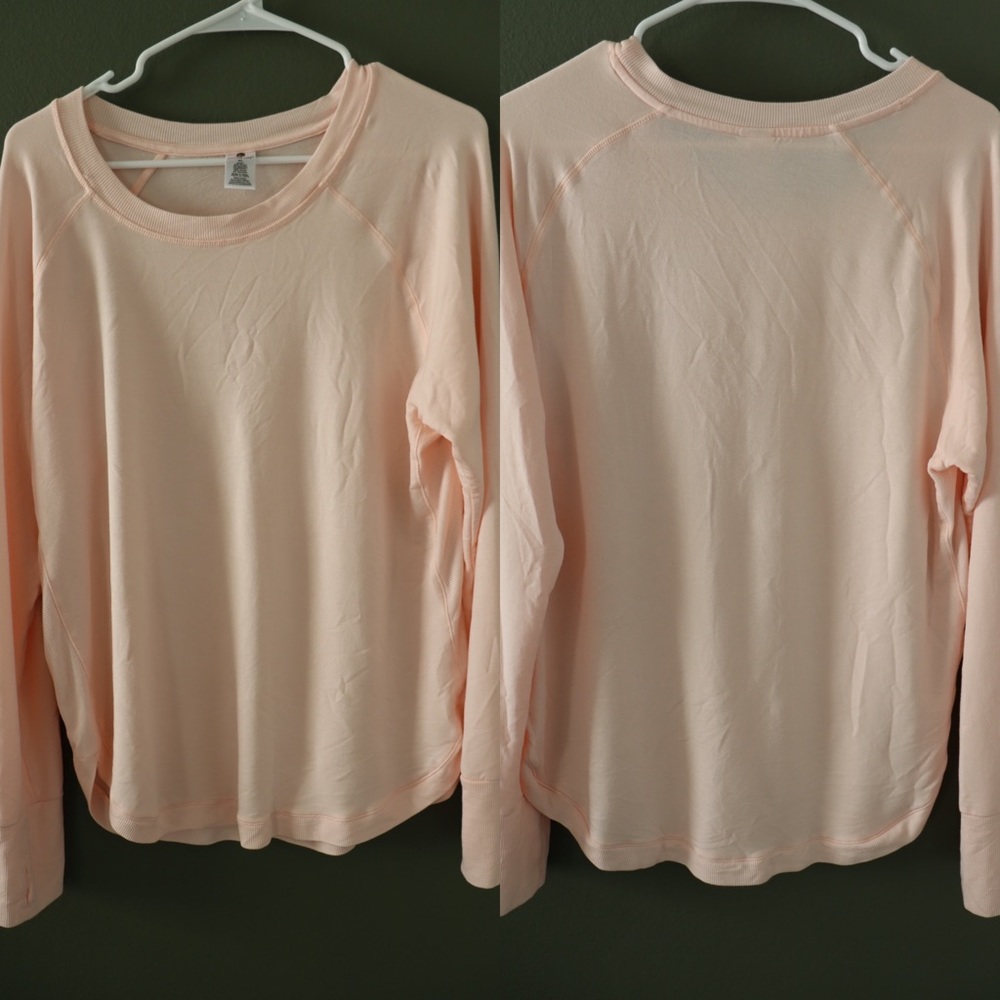 Peach Workout Top